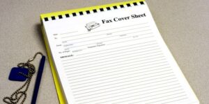W88Page adding a personal touch to fax cover sheets