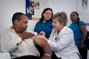 Photo immunization awareness campaign